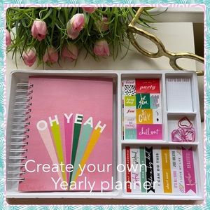 Planner agenda Kit with stickers